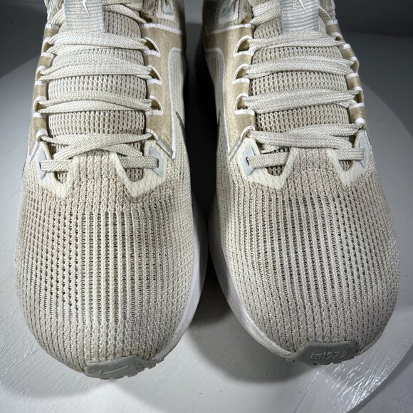 Nike Zoom Pegasus 40 Womens Size 9 Running Shoes Gray Sneakers Walking Jog Gym - Picture 4 of 12